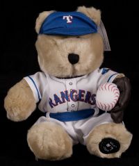 Starbucks Bearista 2004 MLB Texas Rangers Baseball Bear Plush